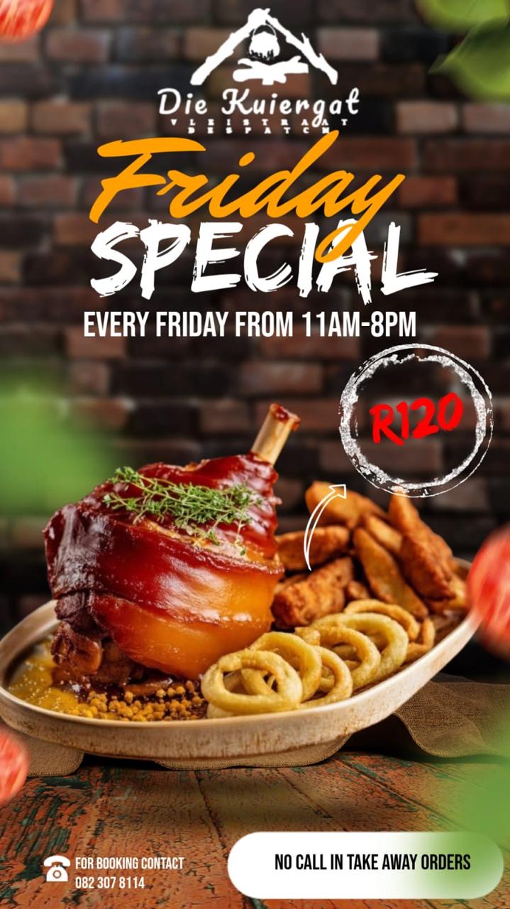 Eisbein, Chips & Onion Rings